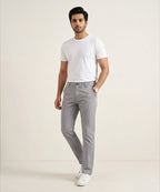 Men's Straight Fit Chino - Grey - CP-0558
