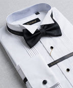 Men’s Tuxedo White Dress Shirt - DSH-0150