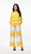 Women's Top Printed Yellow