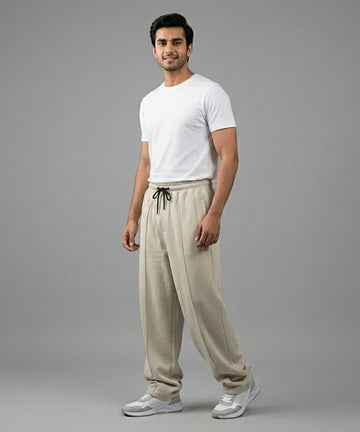 Men’s Terry Baggy Trousers– LWR-0705 Fawn