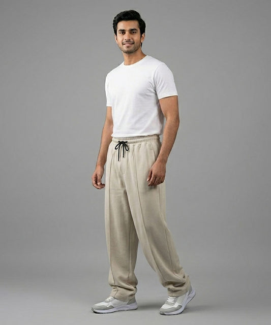 Men’s Terry Baggy Trousers– LWR-0705 Fawn