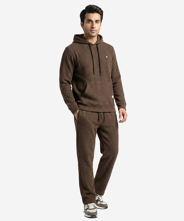Men's Hoodie - Brown Tsh-5992