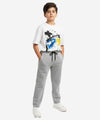 Kids Sports Trouser - L Grey Blw-0128