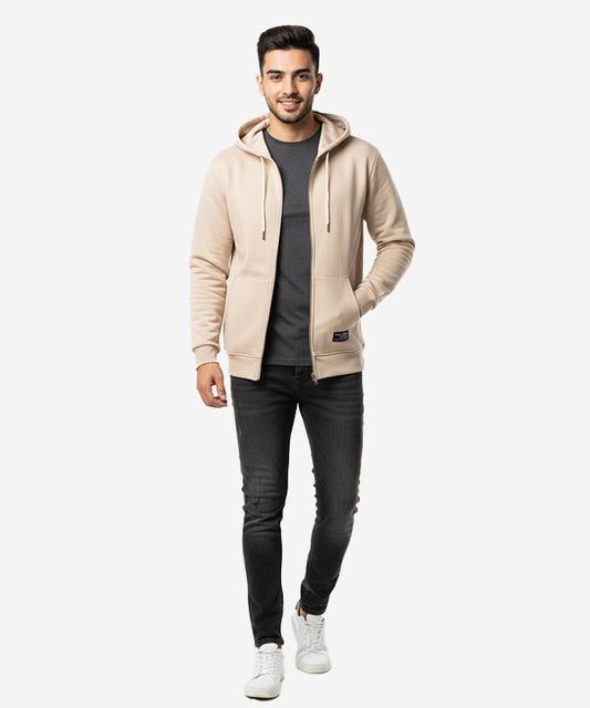 Men's Zipper - Coffee TSH-5973 Beige