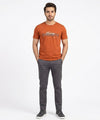 HR Clothing Men’s Printed T-Shirt – Mustard TSH-5878