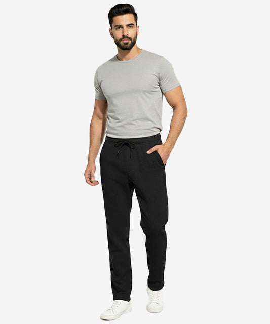 Men's Linen Trousers - Black Lwr-0576