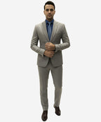 Formal Suit Gst-0122 Coffee 2 Button