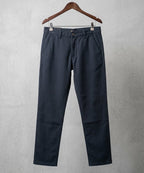 Kids Cotton Navy-Dotted Chino Pant - Bcp-0052