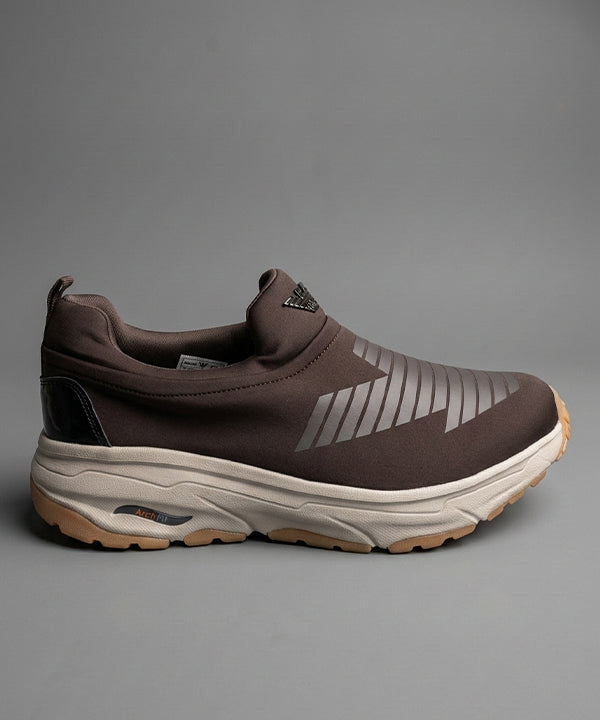 Slip-On Casual Sneakers Fw-0173 Coffee