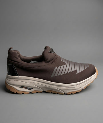 Slip-On Running Sneakers Fw-0173 Coffee