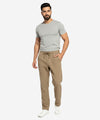 Men's Linen Trousers - Brown Lwr-0576