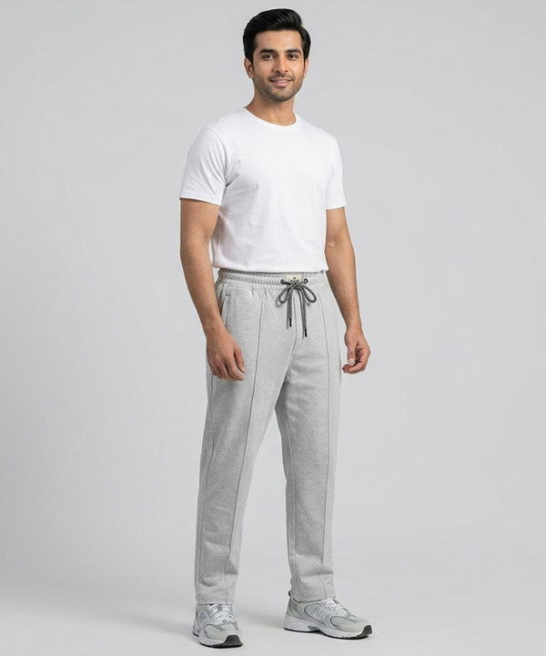 Men’s Terry Smart Baggy Trousers– LWR-0705 Grey