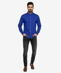 Men's Casual Shirt - Shc-1222 Blue