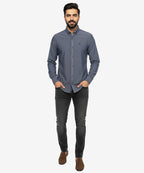 Men's Casual Shirt - Shc-1221 Blue