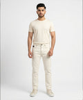 Men's Denim Smart Baggy- JP-2230 White