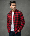 Men's Casual Shirt - Shc-1459 Red Chk