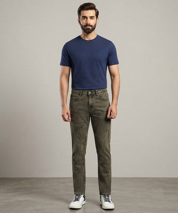 Men's Denim Smart Baggy- JP-2242 Brown