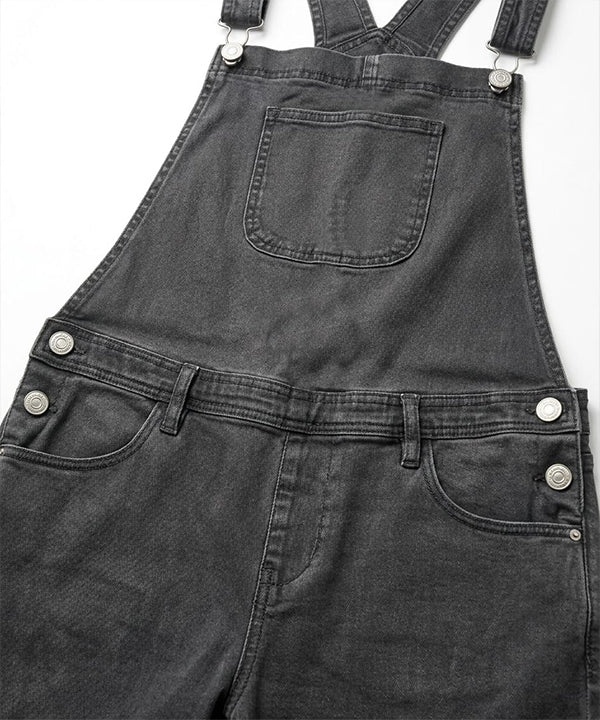 HR Clothing Women's Denim Rompers – Grey - DG-0009