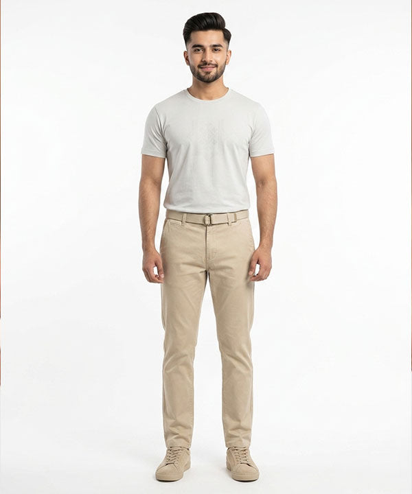 Men's Chino Straight Fit- Beige CP-0551