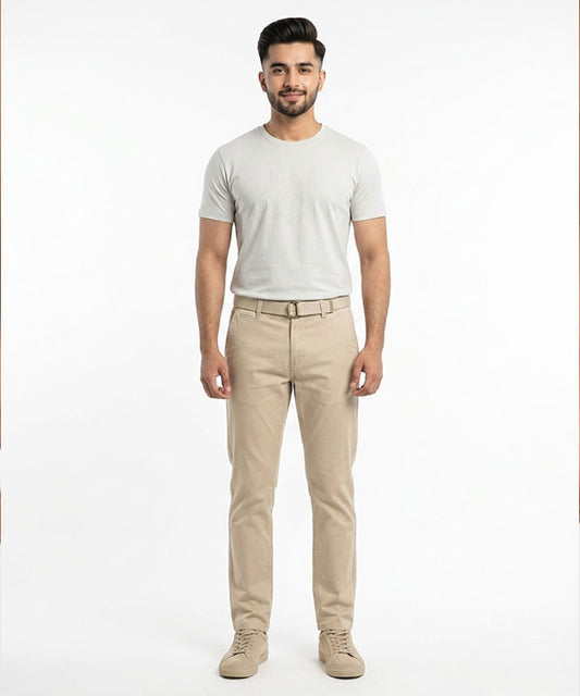 Men's Chino Straight Fit- Beige CP-0551