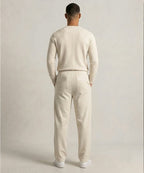 Men’s Smart Baggy Waffle Trouser– LWR-0711 Cream