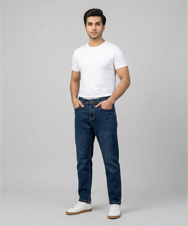 Men's Denim Smart Baggy- Jp-2204 Navy