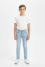 Kids Jeans Pant - Ice Blue Bjp-0258