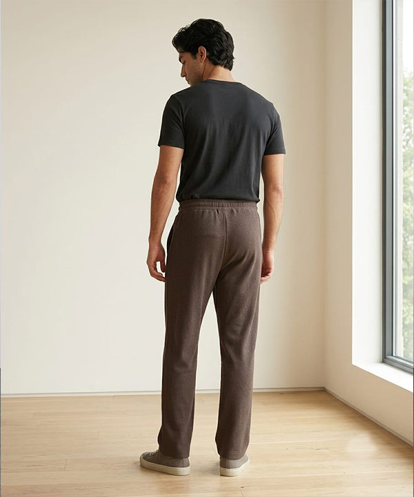 Men’s Thermal Smart Baggy Trouser– LWR-0706 Coffee-Brown