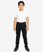 Kids Cotton Chino Pant - Bcp-0048 Black