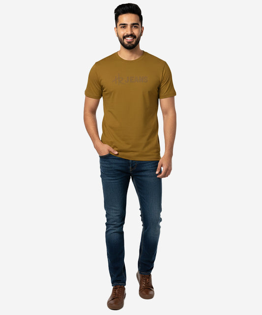 HR Clothing Men’s T-Shirt – Mustard