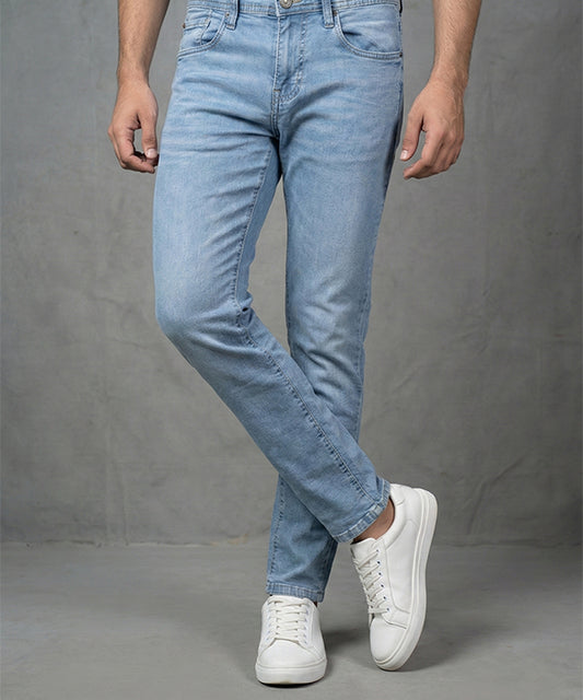Men's Jogger-Style Denim - L-Blue JP-1989