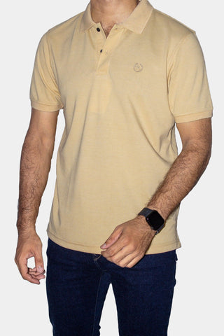 Men's Polo TSH-6631 Beige