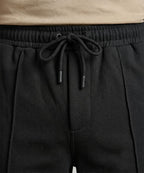 Men’s Smart Baggy Waffle Trouser– LWR-0711 Black