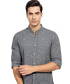Men's Casual Shirt - Shc-1460 D-Gray