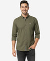 Men's Casual Textured Shirt - Shc-1605 Green