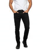 HR Clothing Men's Denim - Black JP-1892