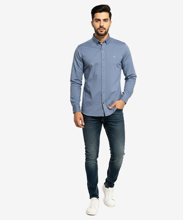 Men's Casual Shirt - Shc-1608 Navy