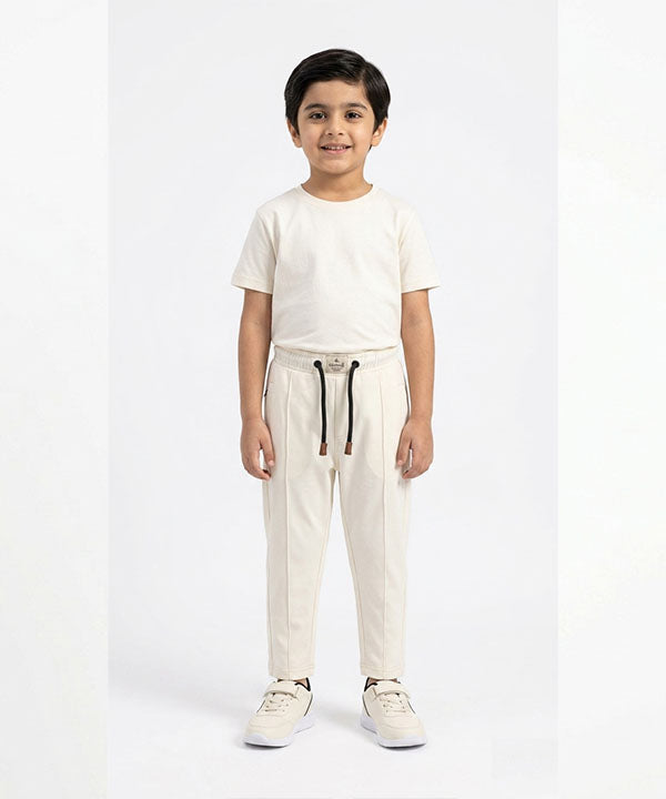 Kids Smart Baggy stretchable premium trouser Fawn BLW-0136