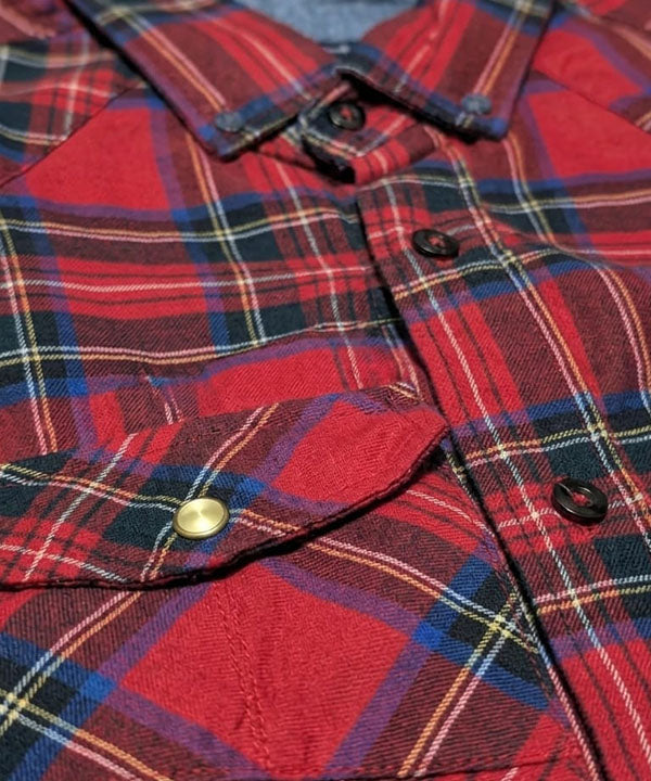 Men's Casual Shirt - Shc-1579 Red Chk