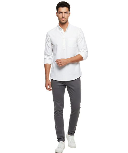Men's Casual Shirt - Shc-1537 Beige