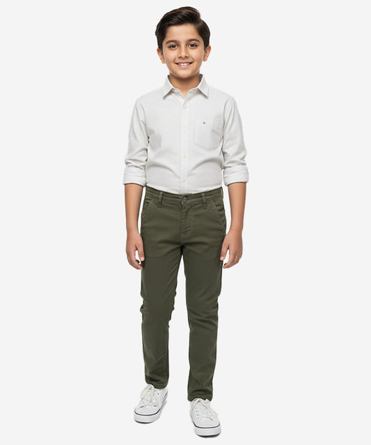 Kids Cotton Pant - Bcp-0045 Green