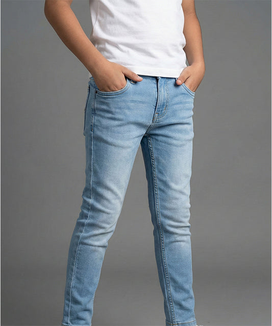 Kids Jeans Pant - Ice Blue Bjp-0282