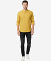 Men's Casual Shirt - Shc-1453 Yellow