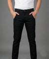 HR Clothing Men's Denim - Black JP-2102