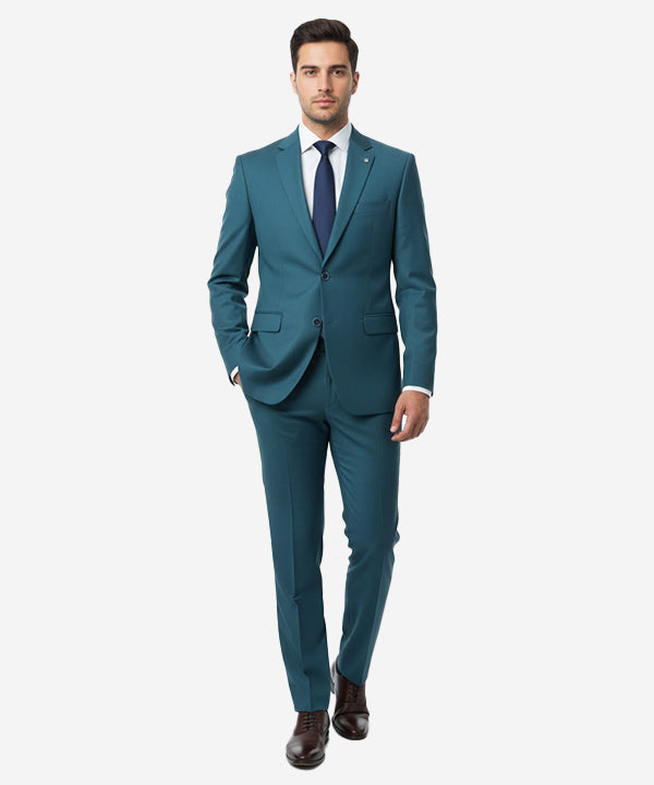 Formal Suit Gst-0117 Royal Blue 2 Button