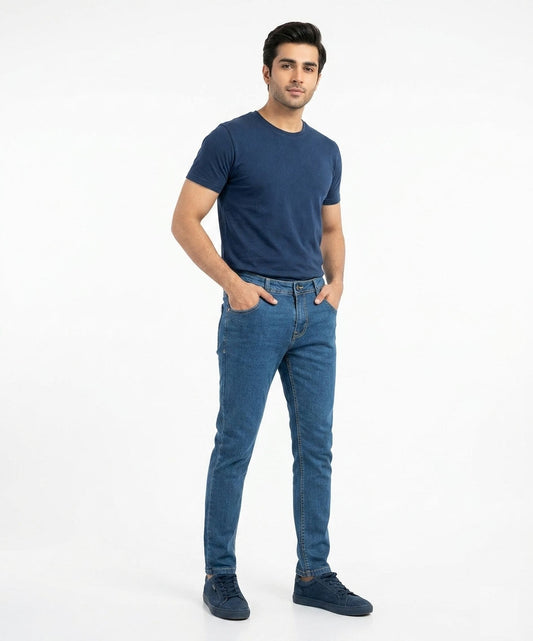Men's Denim Tailored Fit- Blue JP-1997