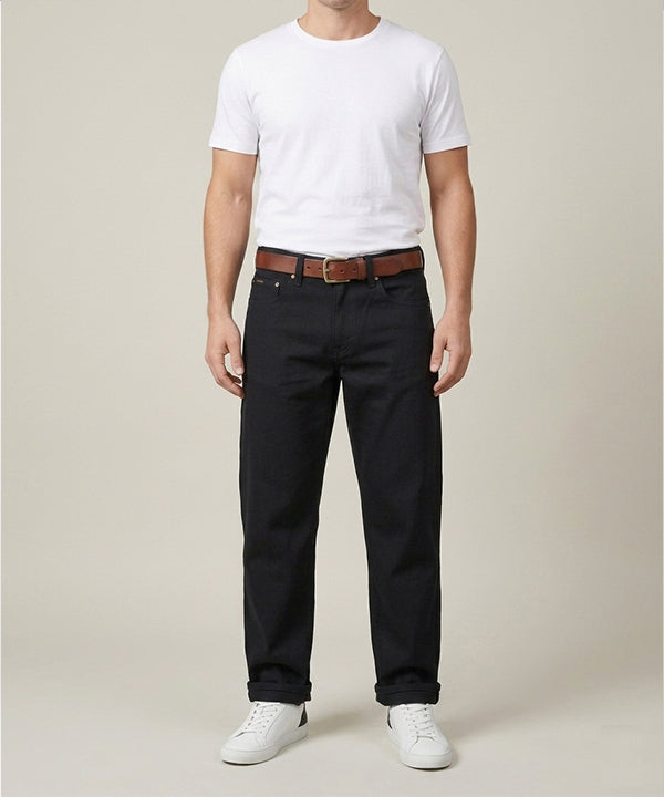 Men's Denim Smart Baggy- JP-2202 Black