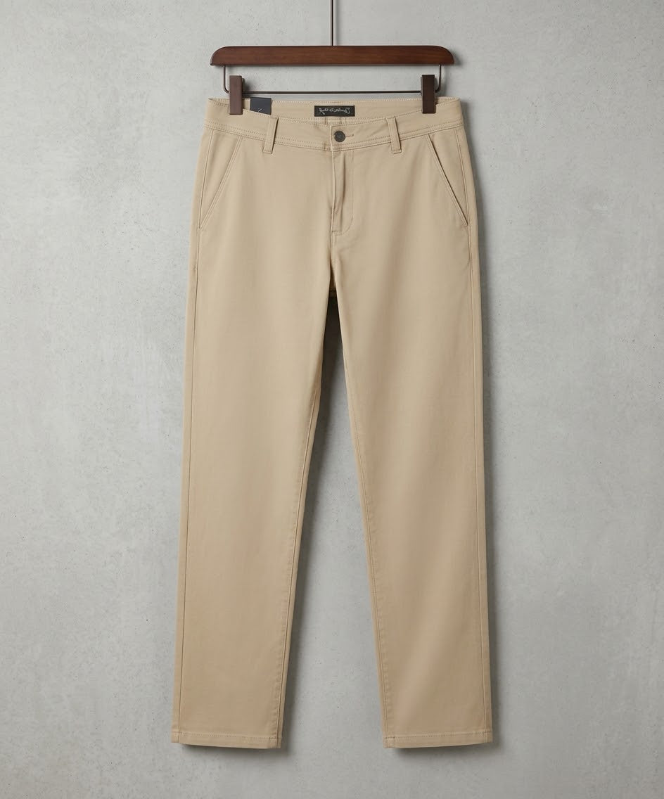 Men's Straight Fit Chino - Camel - CP-0560