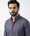 Men's Casual Shirt - Shc-1227 Multi Floral A