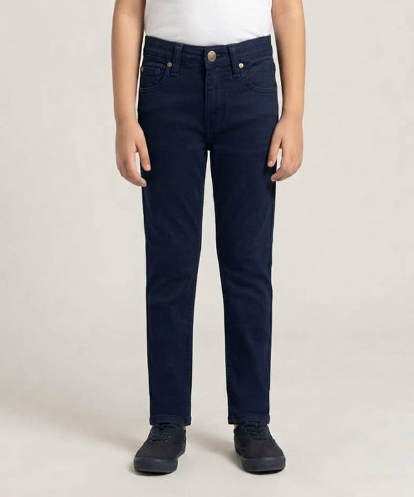 Boys D-Navy Stretch Denim Jeans- Bjp-0255